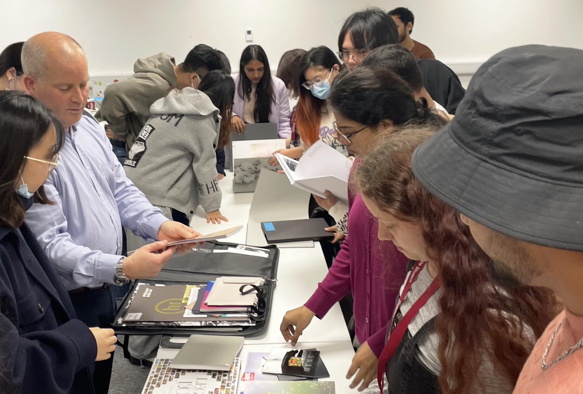 CoventryGDMA's tweet photo. Highlights from Semester 2 @Emmerson_Press 
Thank you, John, for discussing contemporary print processes and showcasing some great work. https://t.co/2OWP1WBwi8