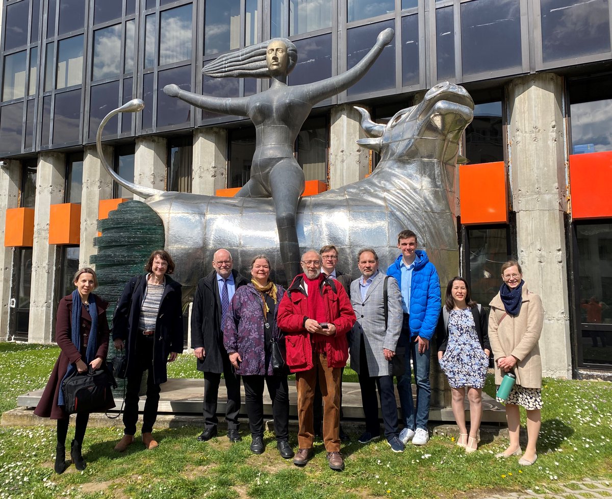 Our #NonHazCity group on the way to European Parliament #Strasbourg. Cities and local authorities can do a lot to reduce exposure to endocrine disrupting chemicals, #EDC @EDCFree