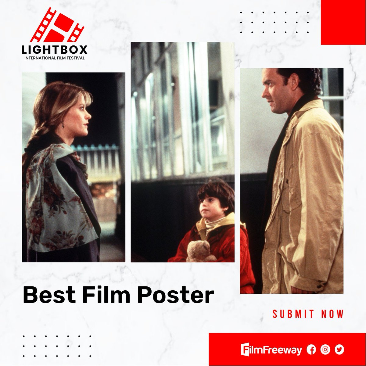 Lightbox International Film Festival have Best Film Poster category. This is a fantastic chance for you to enter your story in our film festival🎥

📢Submit your creation via the link filmfreeway.com/LightboxIntern… 

Discount code🎉🎉 LBIFF50🎉🎉

#bestfilmposter #indiefilm #script