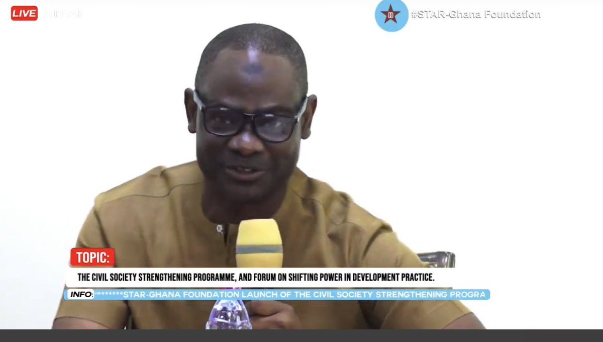 riseghana's tweet photo. “There is no turning on #ShiftingThePower let’s be ready to take power” - Hamza Tijani, @oxfaminghana https://t.co/YJlEVZRipA