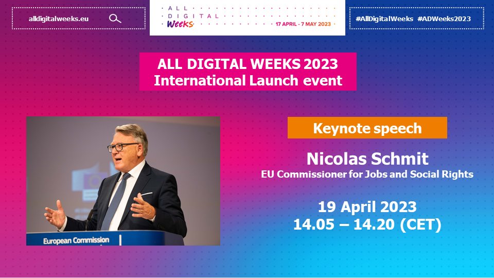 fundacionesplai's tweet photo. Estamos en la #ALLDIGITALWEEK #ADWeeks2023 con nuestra red en Europa @AllDigitalEU trabajando temas como #EuropeanYearOfSkills, #Ciberseguridad, 💻📱certificación de las #competenciasDigitales para avanzar hacia una sociedad #digital mejor y para todos/as
https://t.co/rKJHcaQz4V https://t.co/j9q9DFKC0Q