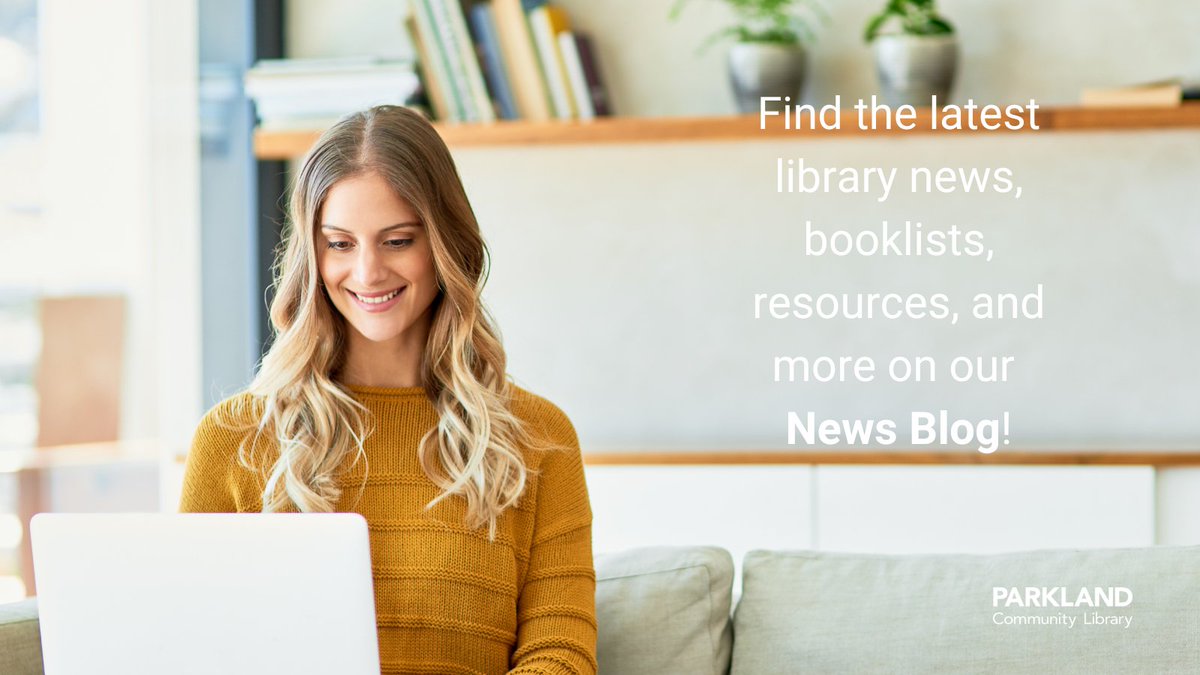 Want the latest PCL news? Visit our News page for the latest library news, booklists, resources, and more!

parklandlibrary.org/news

#parklandcommunitylibrary #librarynews #libraryevents #libraryhappenings