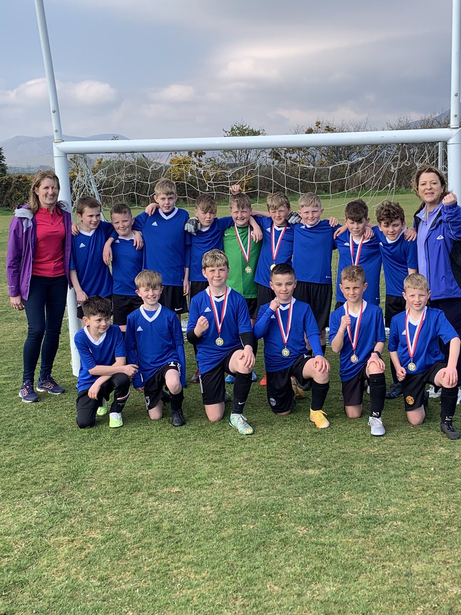 AnnalongPrimary's tweet photo. Winners of a recent South Down Schools’ football tournament! Well done boys! https://t.co/HqmfuFfO3Y