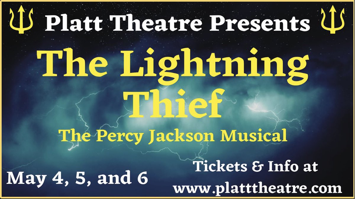 Make sure you mark your calendars! Don’t miss Platt’s performance of “The Lighting Thief!”