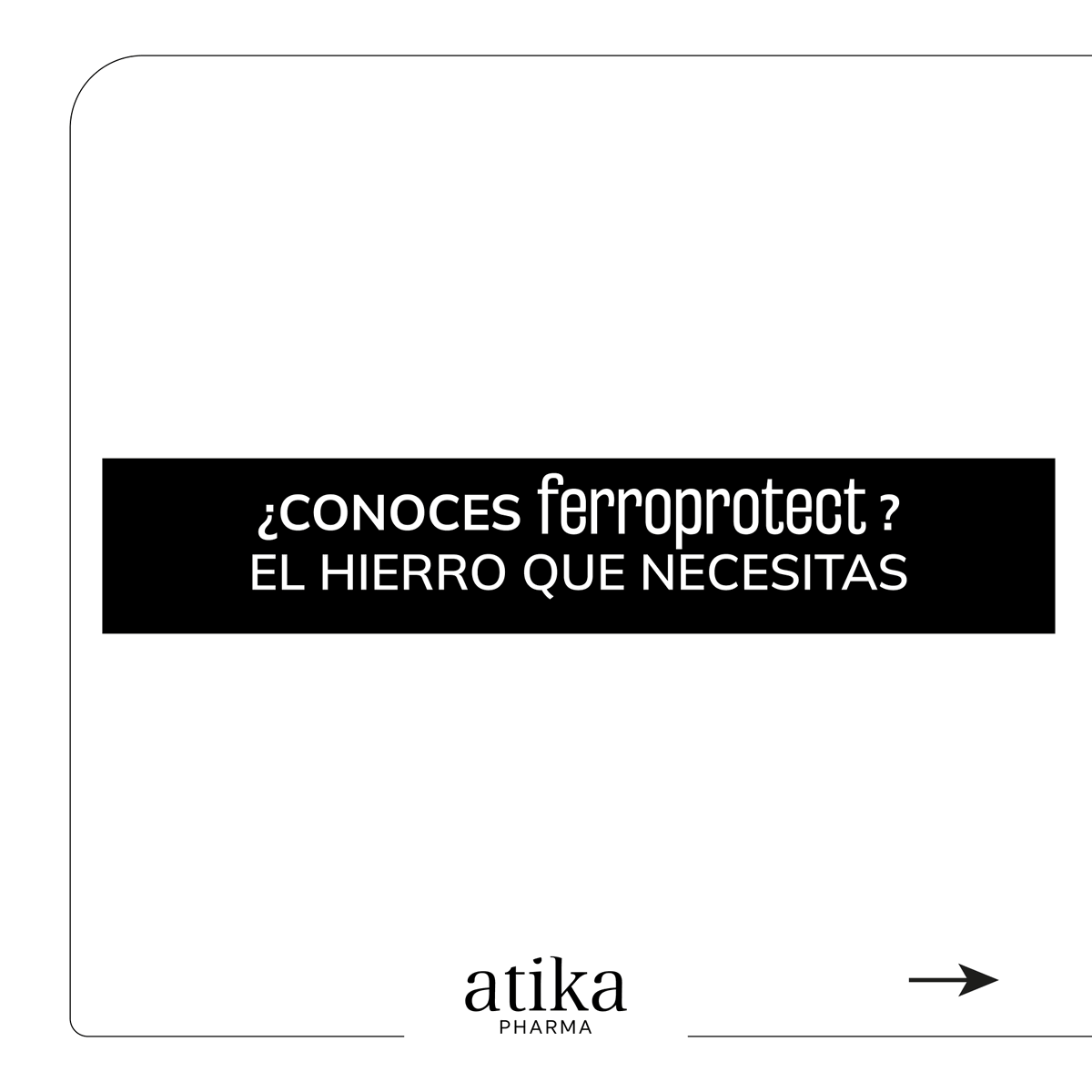 AtikaPharma's tweet photo. ¿Conoces #Ferroprotect?
El hierro que necesitas
➡️ https://t.co/AGFsnJ1zpd https://t.co/7HZOG99KJV