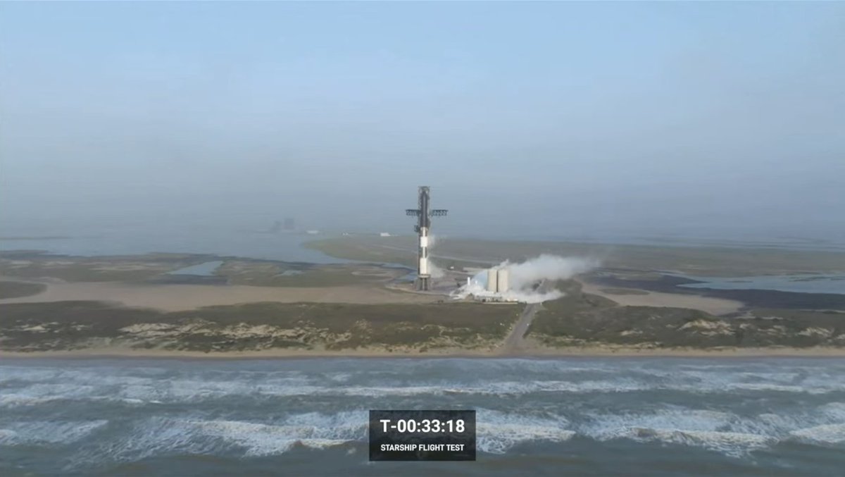 genejm29's tweet photo. #SPACEX #STARRSHIP - Live feed has started from SpaceX https://t.co/N40Onfdqun https://t.co/S1VJkPg2Oq