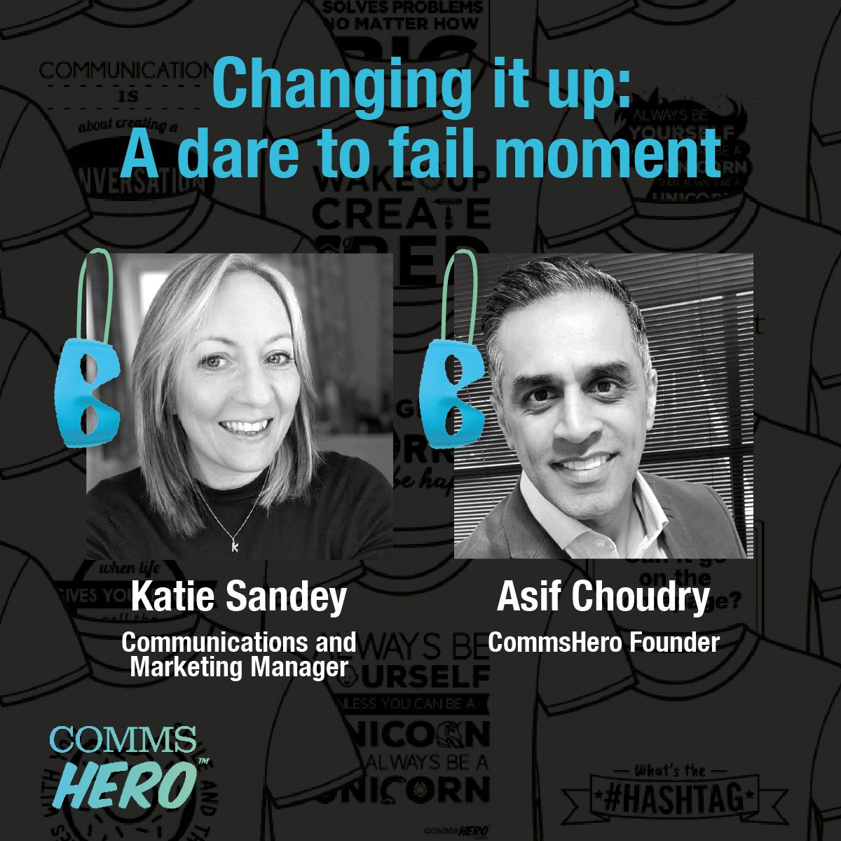 CommsHero's tweet photo. BONUS EPISODE!  

Introducing...a #CommsHero podcast with a twist. In this episode, the tables are turned as @AsifChoudry is the GUEST being interviewed by CommsHero ledge @KatieSandey😱 

Listen to the episode to find out more about the main man himself: https://t.co/2a4PHqoSJp https://t.co/oREhdW0euM