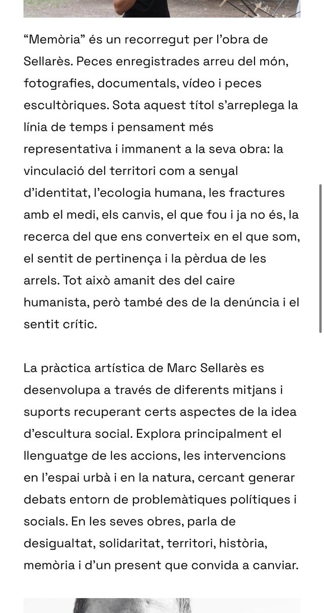 AdriaPinol's tweet photo. M’ha generat molt interès i a la vegada alegria! 👏 Gràcies Marc @SellaresMarc, és sensacional… no em vull imaginar l’exposició! 💚♻️✅ @CulturaVerda @medol_TGN #contextfutur #futur #adaptacio #canvis #resiliència #emergànciaclimàtica #sistema #capitalisme #globalització #canvis https://t.co/UjpqNc119B