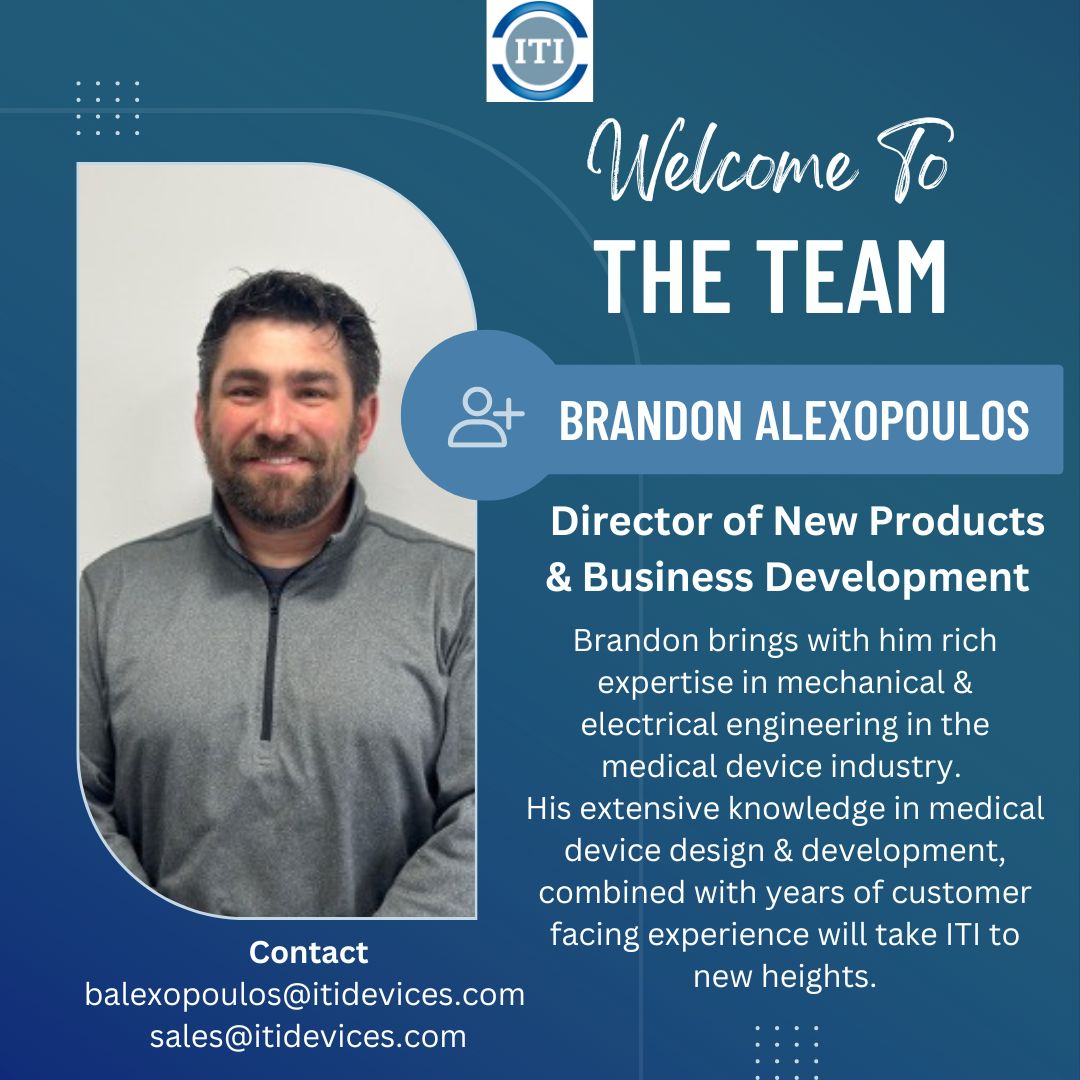 iti_devices's tweet photo. #welcometotheteam #onboard
#ITI extends a warm welcome to Brandon Alexopoulos! https://t.co/Pz4UjP7Mj0