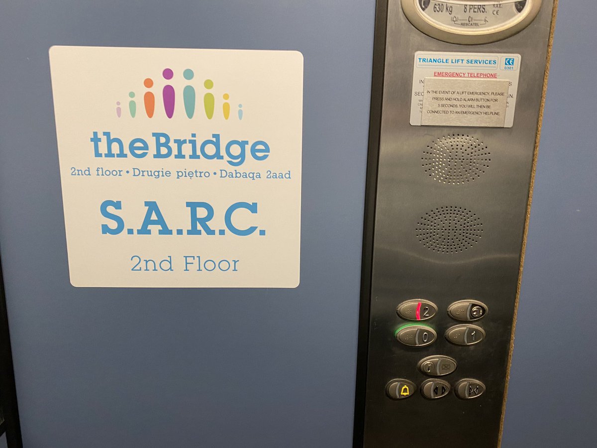 TheBridgeSARC's tweet photo. We are so pleased with our new signage making it clearer and easier for people visiting our service to find us. Thank you Bristol and Weston Hospital Charity https://t.co/Q3FTzI5ARR