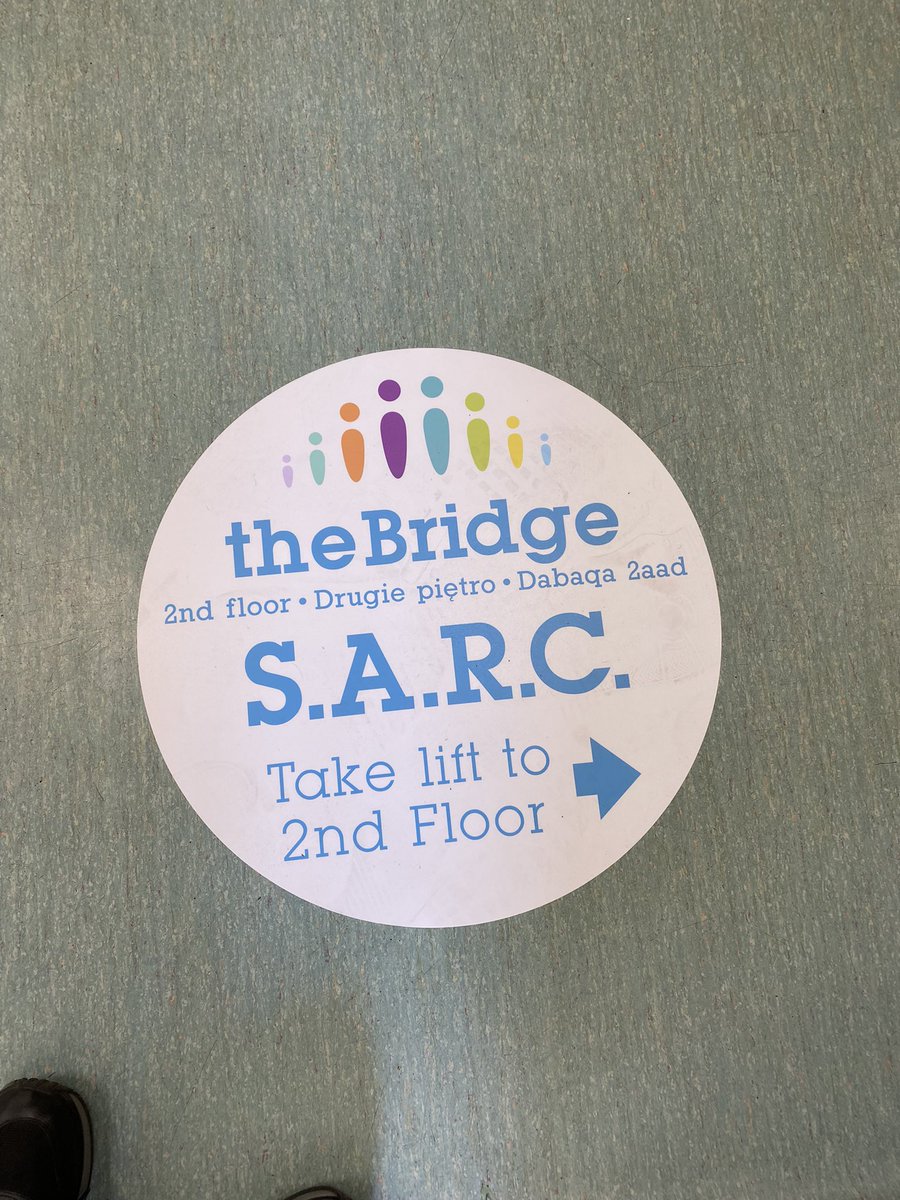 TheBridgeSARC's tweet photo. We are so pleased with our new signage making it clearer and easier for people visiting our service to find us. Thank you Bristol and Weston Hospital Charity https://t.co/Q3FTzI5ARR