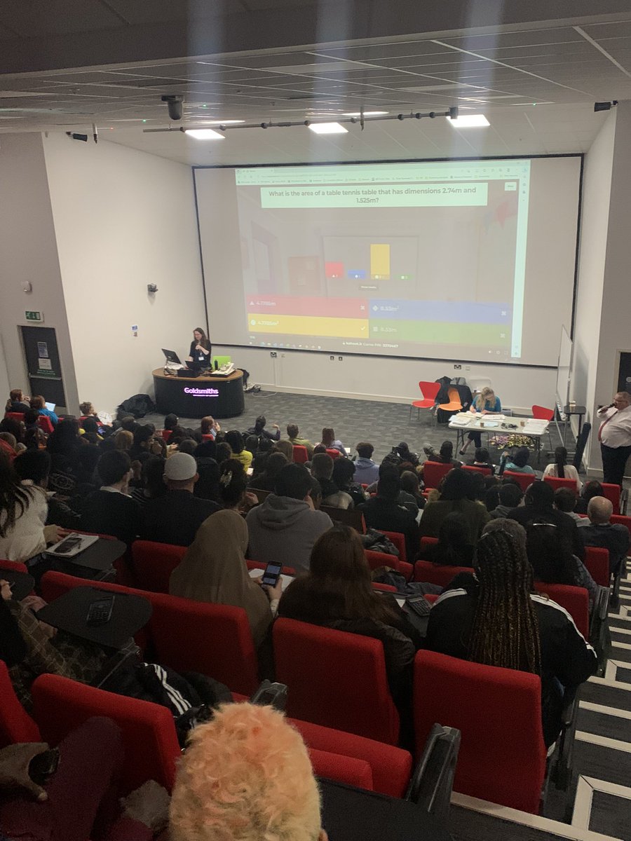 TumayGunduz's tweet image. And now it’s the kahoot round for the MEI FE maths competition for the London Region #FEmathchallenge #cfem