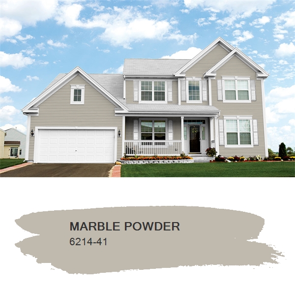StandardPaintWP's tweet photo. Colour Of The Day: 6214-41 Marble Powder from #Sico. Switching it up by going with a recommendation for an exterior colour. Recently suggested this for an older wood cottage that has several layers of old shutter green paint on it. Neutral without being drab or boring. https://t.co/xbhXQ9YHcZ