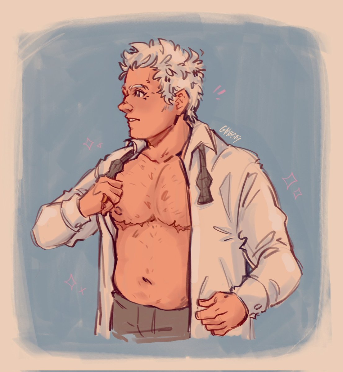 itsghostyxx's tweet photo. Quick Trans Aziraphale 🏳️‍⚧️
#GoodOmens #Aziraphale https://t.co/BRSHVG7tw9