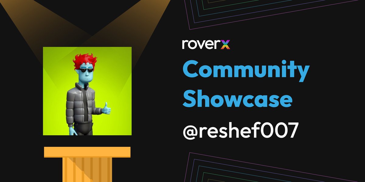 Gm everyone and happy Thursday!

We're back with our Community Showcase series 📣

And today we're shining the spotlight on <a href="/reshef007/">Reshef007</a>

He's a recovering degen thanks to <a href="/RoverX_io/">RoverX : Super-app for NFT degens</a> and is helping build @Novuslab_xyz 🏗️

Read about his journey in the NFT space 🎙️👇