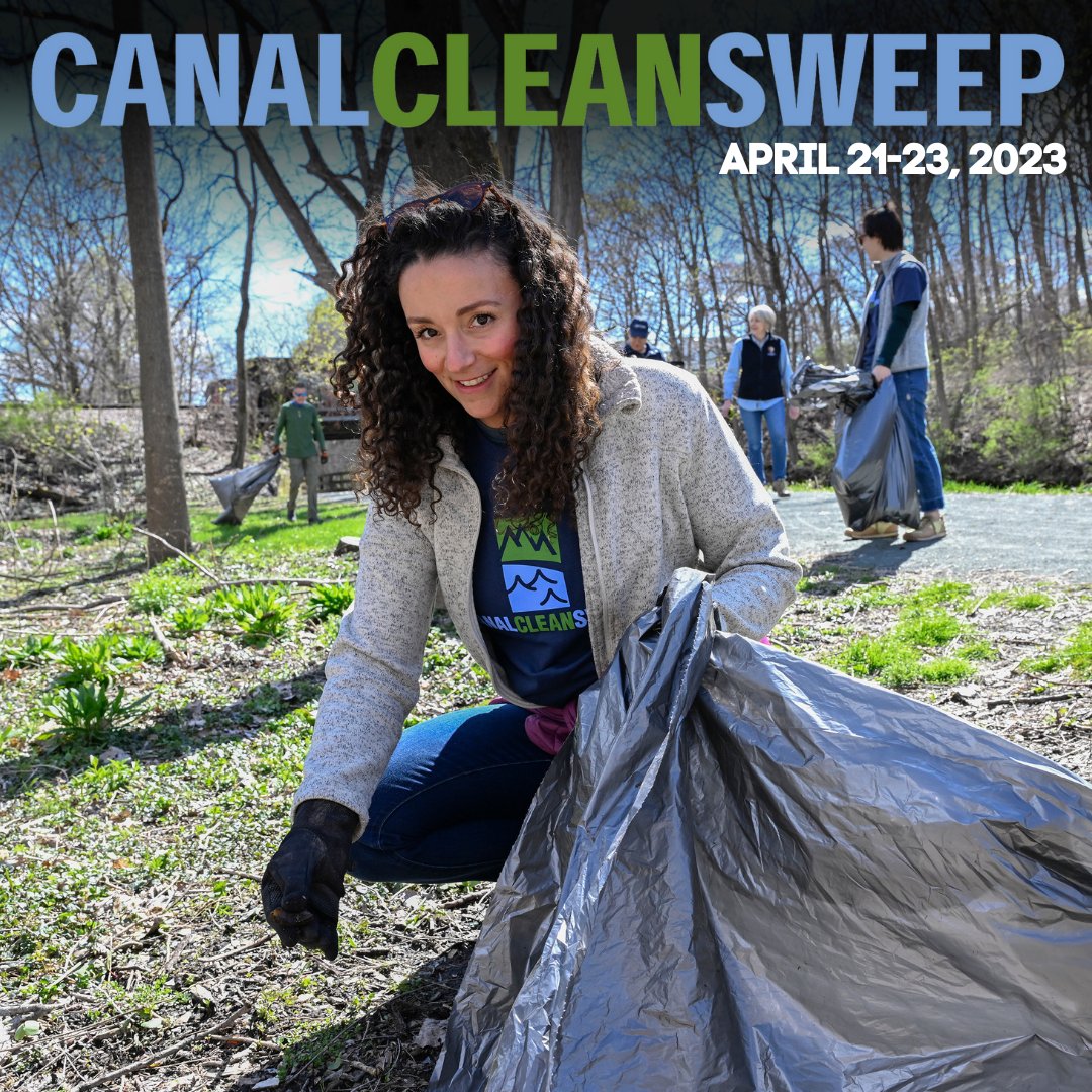 Tomorrow marks the official kick-off of the 18th #CanalCleanSweep! Throughout the weekend, hundreds of New Yorkers will come out to help get the Canalway Trail ready for another great season 🎉🚲🥾 

There's still time to join in! Find an event near you at ptny.org/cleansweep