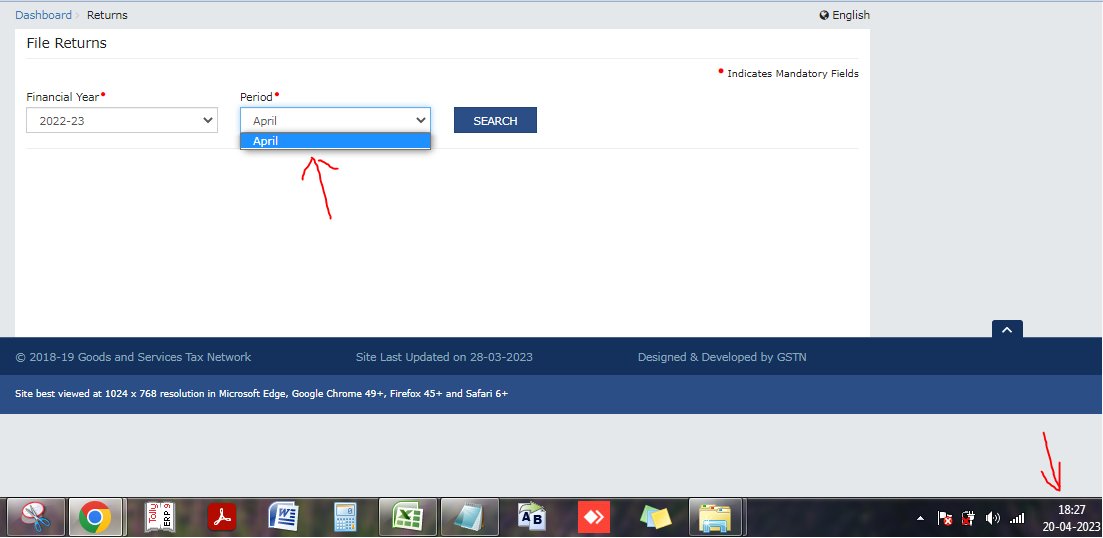 sudhirgparmar's tweet photo. Dear @cbic_india @Infosys_GSTN 

There is a serious breakdown of GST portal today from many aspects with tax payers struggling though out the day.

You are requested to take a serious note of the issue &amp; grant relief by way of date extension to tax payers.

@FinMinIndia @PMOIndia https://t.co/jvnJXKngFb