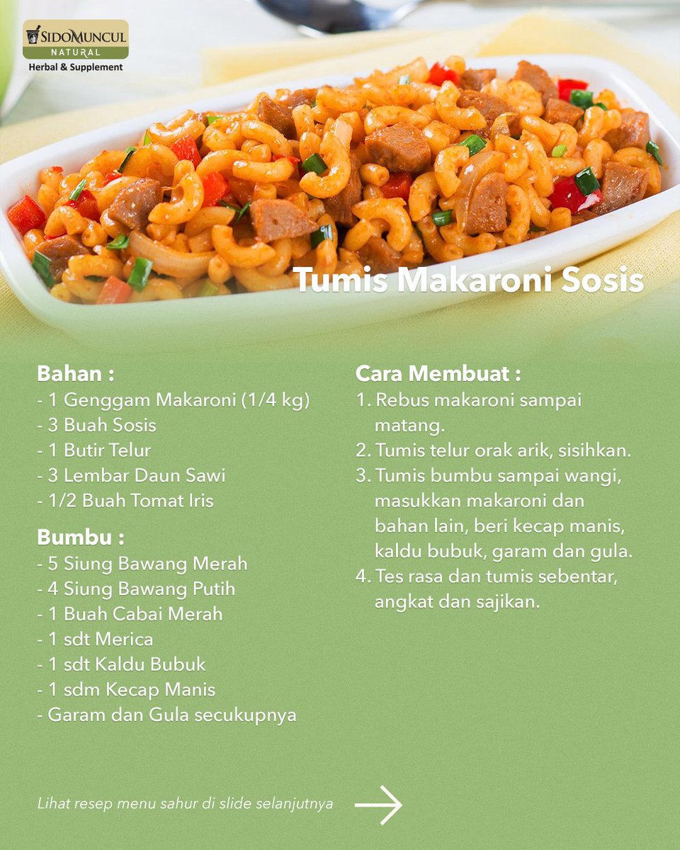 sidonatural's tweet photo. Kali ini, mimin mau kasih tahu nih resep andalan untuk menu sahur di hari terakhir kita puasa. Kalau menu andalan kamu apa?

#YourNaturalUpgrade #RamadanReady #PuasaNyamanLambungTetapAman #SariKunyit #GoodHealthBetterLife https://t.co/Zn32dfyujI