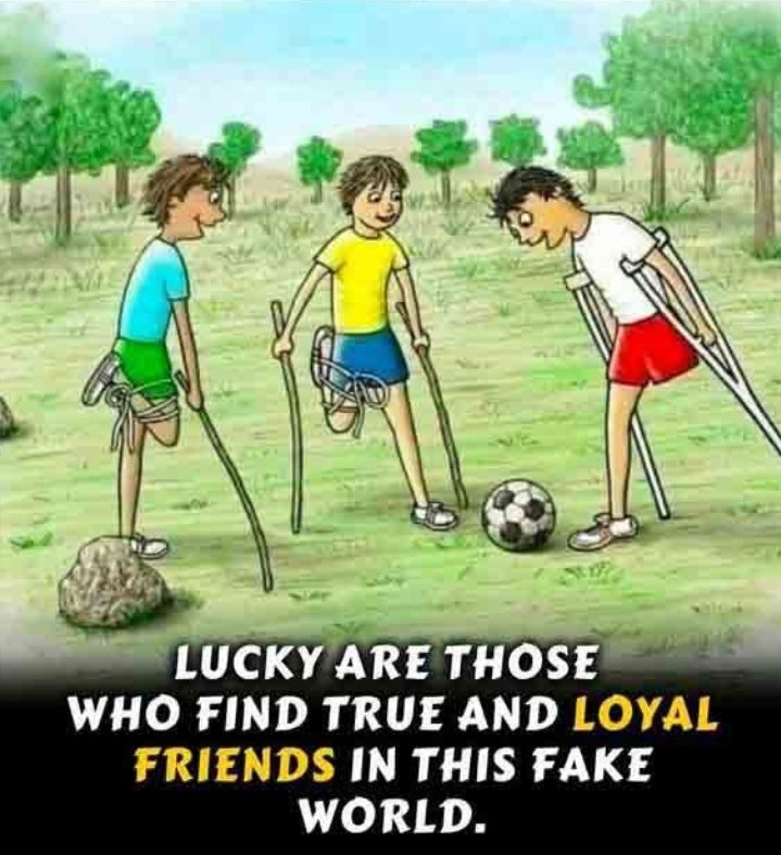 Lucky are those who find true & loyal friends in this fake world. 💕👭 Grateful for the ones who stick by you through thick and thin! Tag your true friends and show them some love! #Blessed #TrueFriends #Loyalty #Grateful #TagYourTrueFriends #RealFriendship #AuthenticConnections