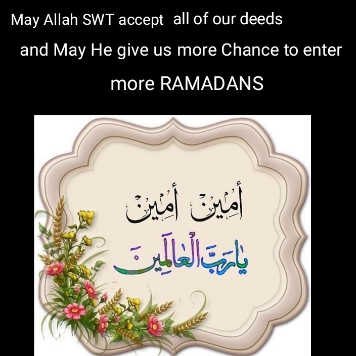 Ya Rabbil Alameen
#RamadanDay29