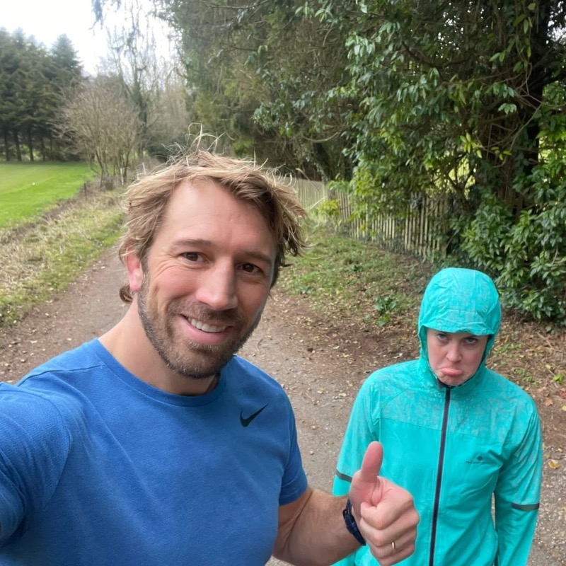 Harlequins's tweet photo. 🏃‍♂️ @ChrisRobshaw, @marklambert3, @KohnOlly, Will Skinner, and George Lowe have all entered the @LondonMarathon and will compete running for various charities

⬇️ Find out more about their story and how you can donate to support the boys. 

#COYQ