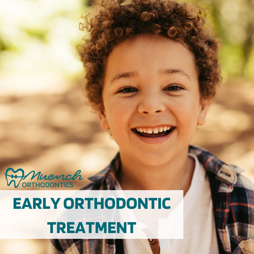 muenchortho's tweet photo. Early orthodontic treatment provides an opportunity for your child to be seen and treated, if necessary, by an orthodontist while he/she has a mixture of primary and permanent teeth. 🦷

Early orthodontic treatment makes future treatment much easier. 👍

https://t.co/9cxGHlZk45 https://t.co/aDGBHv1fNk