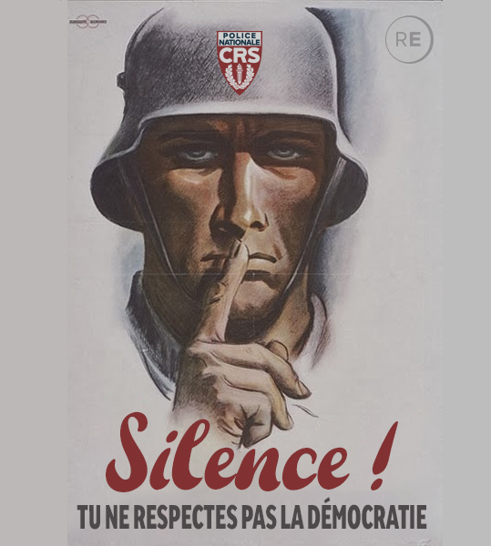 MaxiBernard_'s tweet photo. Pour le succès de ces #100Jours voulus par notre président, la #MajoriteSilencieuseRepublicaine vous annonce qu'ils se feront dans le silence des antitout et des extrémistes.
Tout porteur d'une casserole sera emprisonné sans procès.
#TravailOrdreProgres
#NousSommesLa https://t.co/FbS4LSeE6l