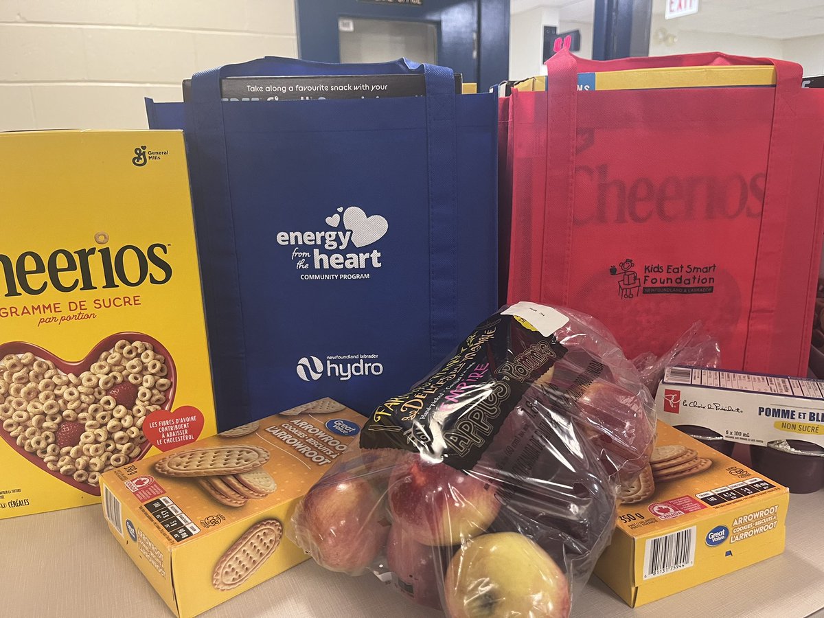 NewtownElem's tweet photo. A BIG THANKS to NL Hydro Energy Breakfast for their donations to our Newtown Elementary Breakfast Program. The generous donation is greatly appreciated. @KidsEatSmartNL @NLHydro https://t.co/1cF9tSPWTb