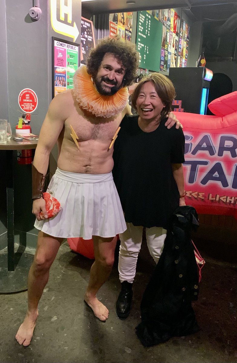 thanks ⁦<a href="/jimeoin/">Jimeóin</a>⁩ for great recommendation. ⁦@GarryTheStarr⁩  at ⁦<a href="/comedyrepublic_/">Comedy Republic</a>⁩ with  ⁦<a href="/mza_artists/">MZA</a>⁩ was stupidly, wonderfully silly