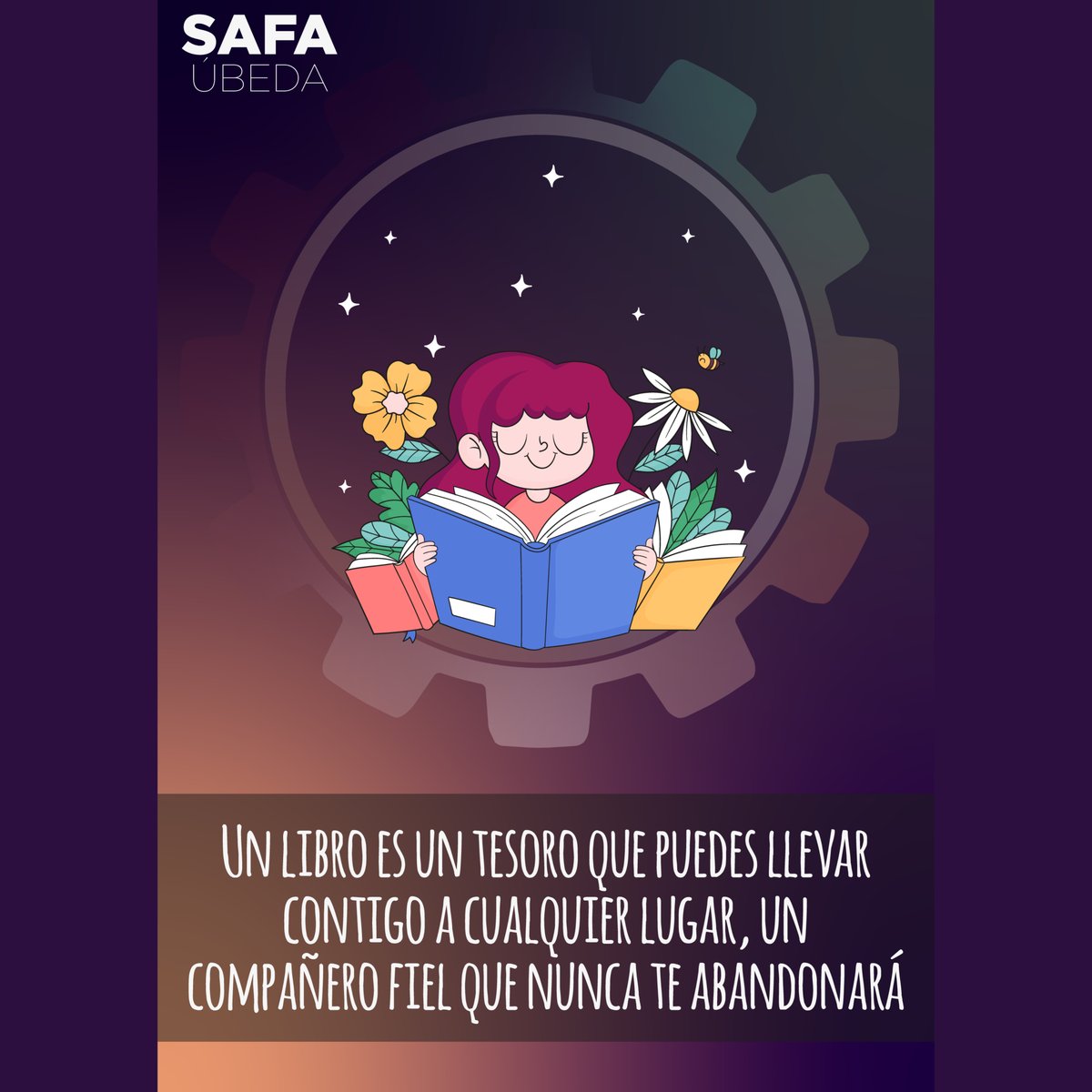 Celebremos hoy el poder de la lectura y el legado de todas las historias que nos han hecho soñar a lo largo de los siglos.
#díadellibro #yoensafaúbeda #ilusiónate