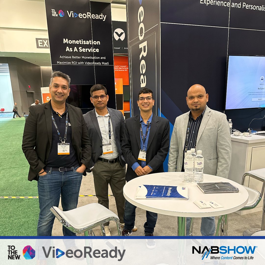 TOTHENEW's tweet photo. And it’s a wrap! After 4 exhilarating days of everything #OTT & VideoReady demos we come to the end of a great show.
Team NAB, we’re thankful for a wonderful show. Kudos to our wonderful Newers for all their support and hard work.
#OTTplatform #VideoReady #TOTHENEW #NABshow2023 https://t.co/B85sIBkFAw