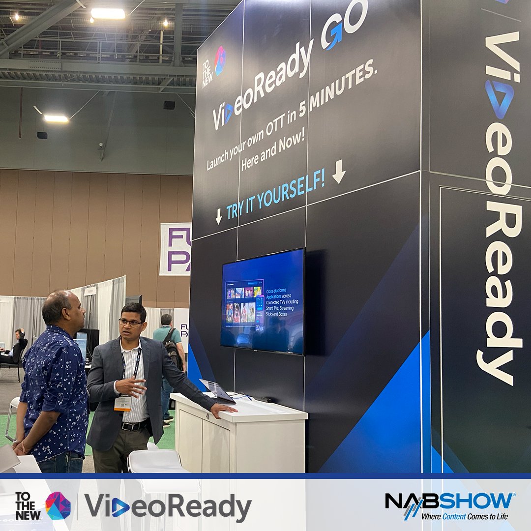 TOTHENEW's tweet photo. And it’s a wrap! After 4 exhilarating days of everything #OTT & VideoReady demos we come to the end of a great show.
Team NAB, we’re thankful for a wonderful show. Kudos to our wonderful Newers for all their support and hard work.
#OTTplatform #VideoReady #TOTHENEW #NABshow2023 https://t.co/B85sIBkFAw