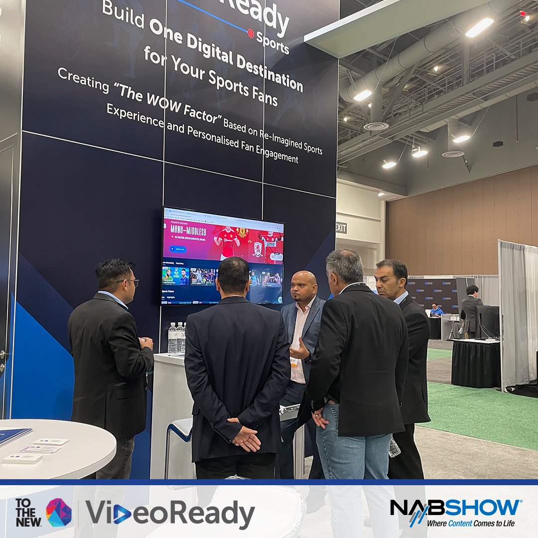 TOTHENEW's tweet photo. And it’s a wrap! After 4 exhilarating days of everything #OTT & VideoReady demos we come to the end of a great show.
Team NAB, we’re thankful for a wonderful show. Kudos to our wonderful Newers for all their support and hard work.
#OTTplatform #VideoReady #TOTHENEW #NABshow2023 https://t.co/B85sIBkFAw