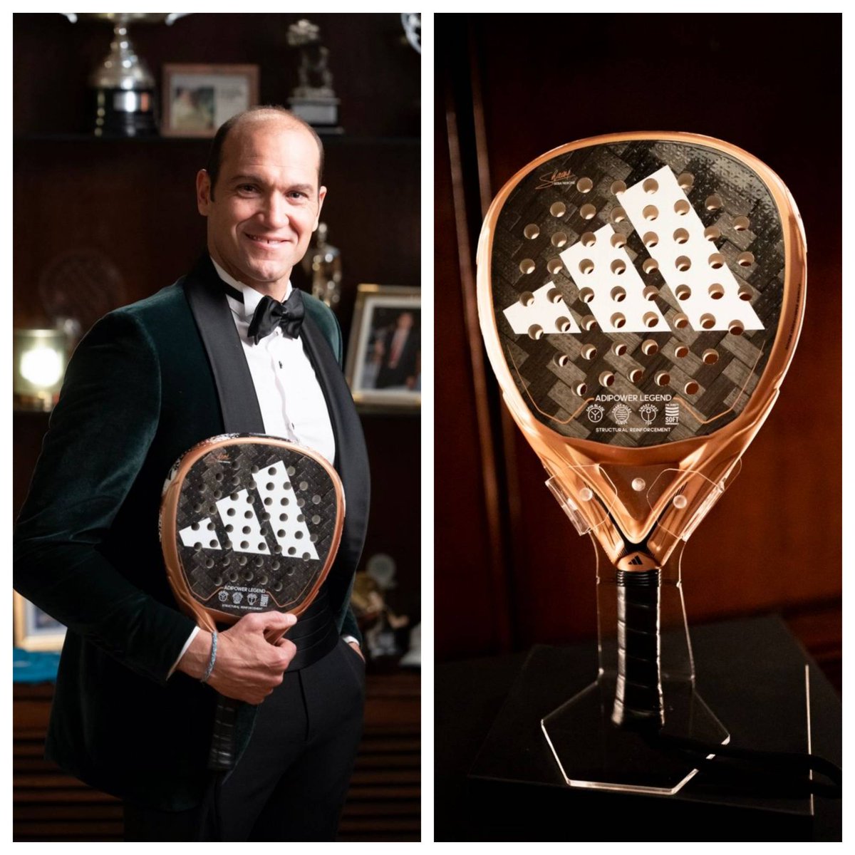 PlanetaPadel's tweet photo. 😲Adidas Pádel lanza la Adipower LEGEND: Edición Limitada homenajeando a Seba Nerone 📎 https://t.co/zS7Bzh3VtY // #adidaspadel #sebanerone #adidaspadel2023 #allforpadel #adidaspadellegend #padelprofesional https://t.co/SoKTPmisF4