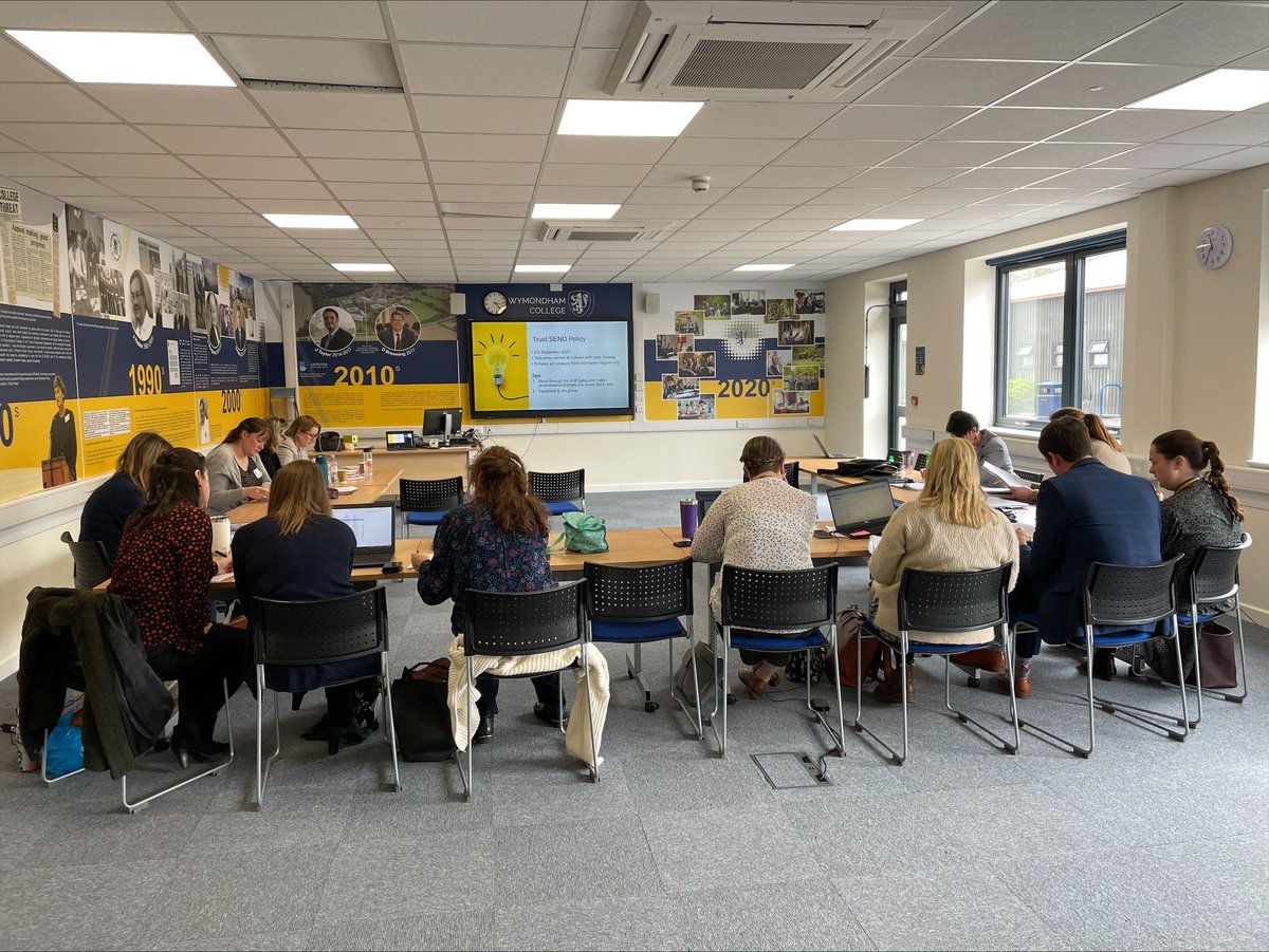 FANprincipal's tweet photo. RT FakenhamAcademy: RT @SapientiaTrust: Great to have our SENDCOs together earlier this week for our 3rd SEND strategy day, working hard to ensure the very best for all of our learners! https://t.co/SziY2yfHnn