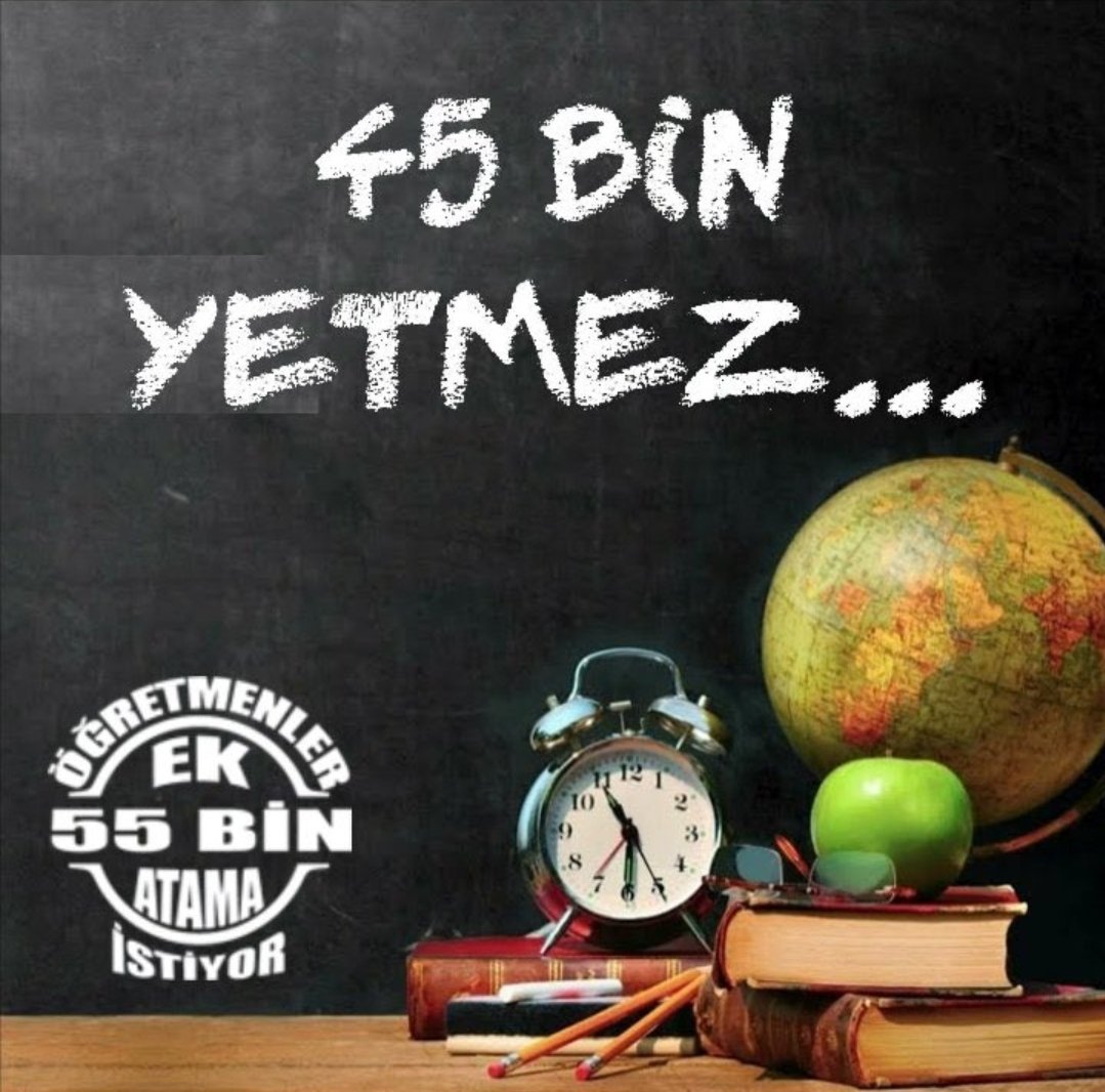 OgretmnEtkinlik's tweet photo. Bizler Cumhuriyetimizin 100. yılına 100 bin öğretmen ataması diyerek yola çıktık.Verilen 45 bin sayısı talebimizi karşılamamaktadır. Bayram müjdesi olarak ek 55 bin atama yapılması ile sayının 100 bine tamamlanmasını istiyoruz.
@RTErdogan
@prof_mahmutozer
#BayramdaEk55BinÖğretmen https://t.co/zxTu6PCdEs