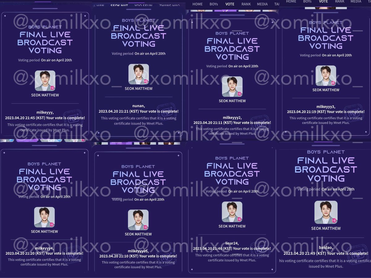 xomilkxo_'s tweet photo. เดบิ้วกันคับน้องแมท
#석매튜 #SEOKMATTHEW
#Matthew1Pick #พาแมทธิวสู่ที่นั่งเดบิวต์ #BOYSPLANET https://t.co/7YqJrf3gJx