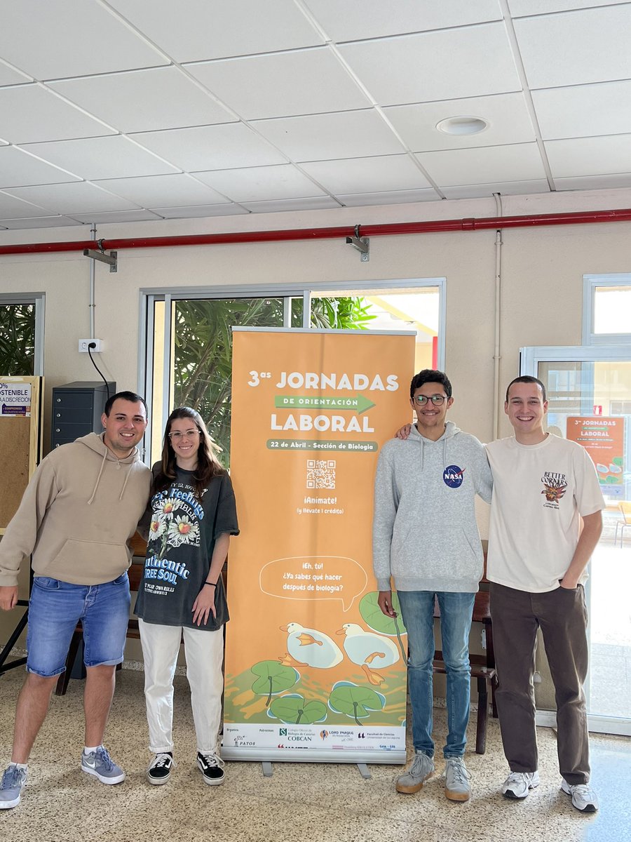 Biojornadas's tweet photo. Buenas buenas!!! Ya queda poco para las jornadas de orientación laboral🫢😜. 
Estás listo❓❓ https://t.co/1smGLBZnZf