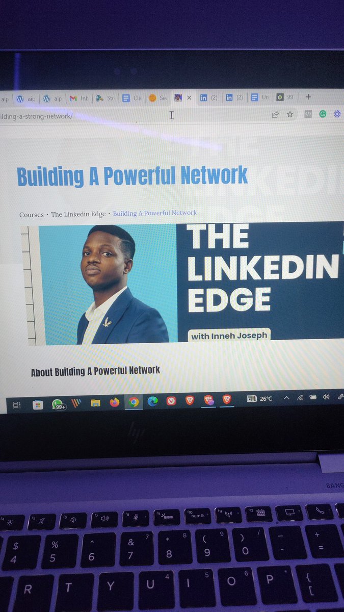 TByusuff's tweet photo. I'm in
#TheLinkedinEdge
@innehjoseph
LinkedIn is a major 2023 goal.
I'm happy to have Kickstarted the journey with this program. https://t.co/FUh32MKPyf