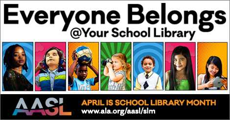 At ACPS, we ❤️ our libraries! Let’s send our school librarians some words of gratitude during #NationalLibraryWeek (April 23-29, 2023) for the essential role they play in connecting students to the stories that change our lives. #MyLibraryStory #AASLslm