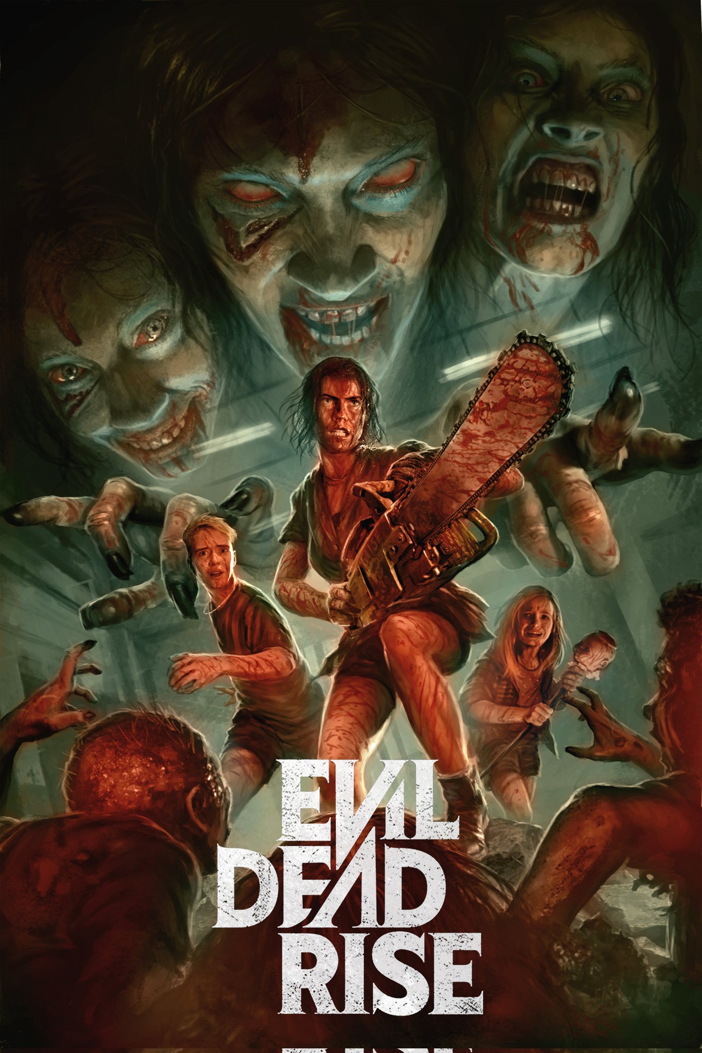 Evil Dead Rise' SXSW Poster from BossLogic Puts the Cheese Grater