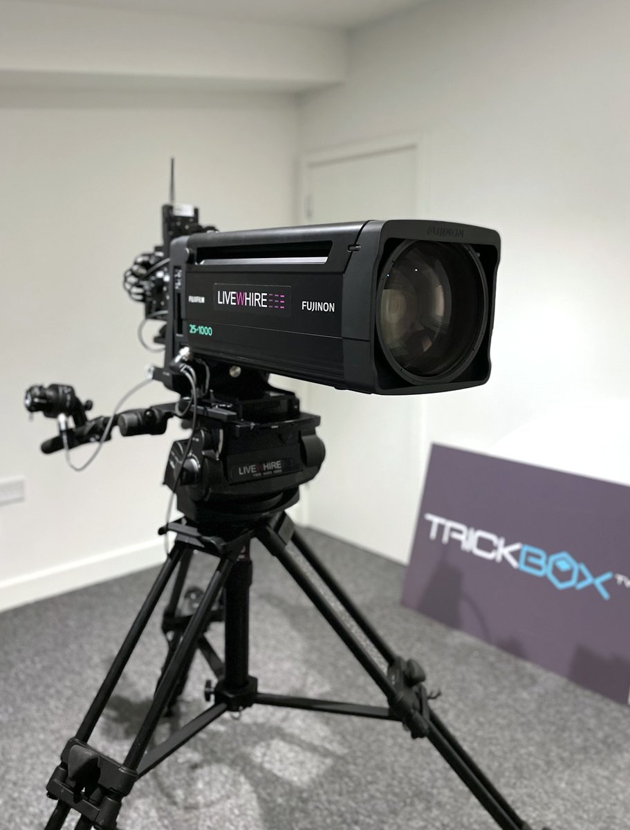 TrickboxTV's tweet photo. Currently testing out the new @FUJINONLenses HZK25-1000 PL mount box lens. It's a beast! https://t.co/9mM7olR3xS