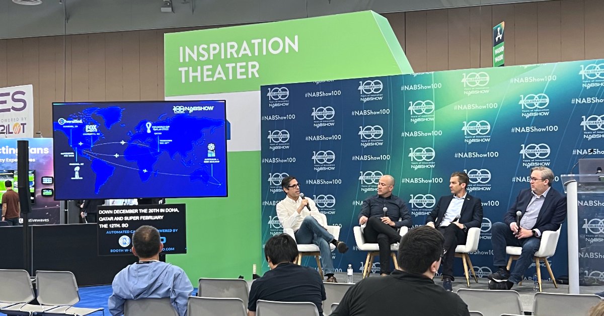 garryakrause's tweet photo. Adam Salkin and Duane Yoslov joined an all-star panel of industry thought leaders to discuss the innovative new system used to broadcast the FIFA World Cup 2022 and Super Bowl LVII.
 
#NABshow #NAB #meettheteam #broadcast #Media #Entertainment https://t.co/TXS9SWK0iG