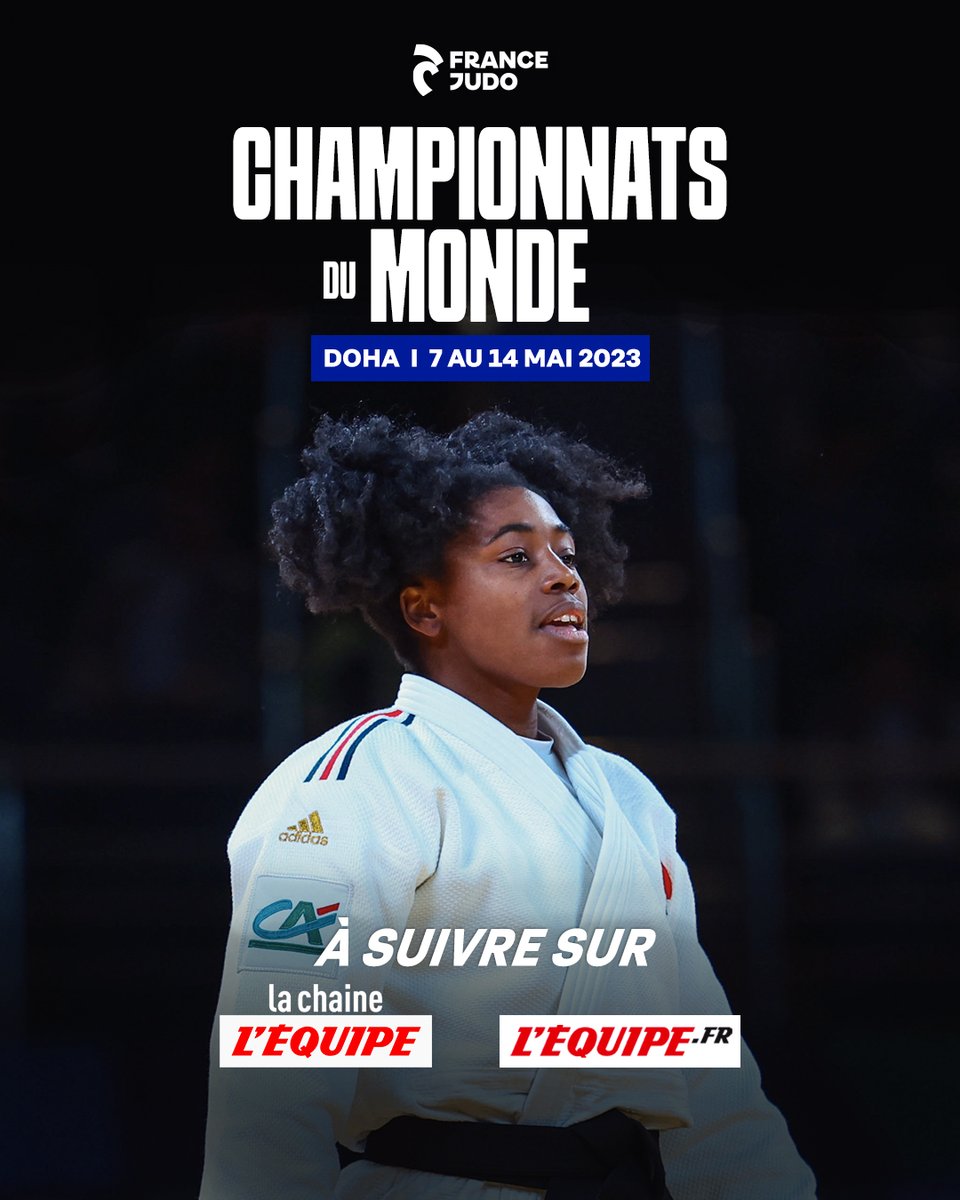 Les championnats du monde de judo, un événement à suivre gratuitement et en intégralité sur L’Équipe Live et <a href="/lachainelequipe/">la chaine L'Équipe</a>  ! 🚨🔝

#JudoWorlds #FierdEtreJudoka