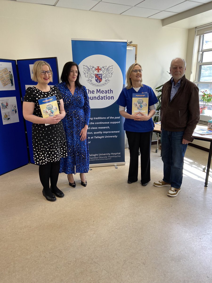 Congratulations to our colleagues Aine Connolly, Wendy Moynan &amp; their collaborators on the launch of “CHATS” children helped by adults to talk about stroke, a valuable resource for stroke patients &amp; their families#tuhworkingtogether