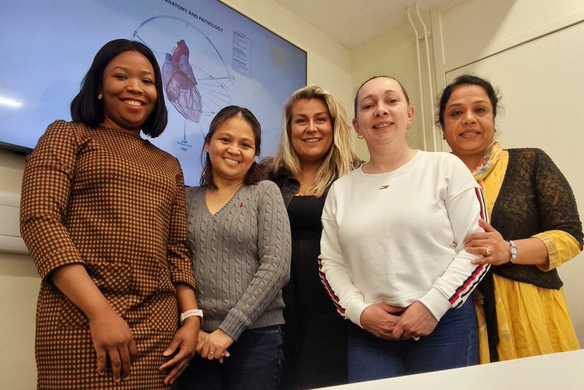 Still going strong 💪day 4 of teaching, day 2 of cardiology thanks <a href="/ponniejay/">Ponnie Jayakumar</a> for looking after the trainees today <a href="/AcuteAnps/">Emergency & Acute Medicine ANPS</a> <a href="/EAMD_CAV/">EAMD_CAV</a> <a href="/asilLF/">Lisa Franklin</a> <a href="/_lisamariegreen/">Lisa Green</a> <a href="/Temitop83559724/">Temitope Kolawole</a> @nhswecap it’s all about breathing tomorrow with Nic L 🫁🫁