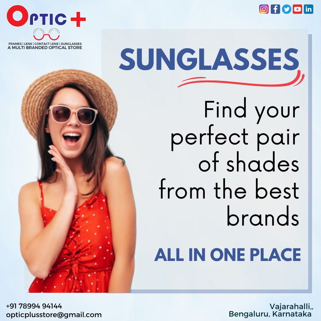 optic_plus_'s tweet photo. Complete your look with the perfect pair of shades, designed to elevate your style and protect your eyes.

For More Info
+91 78994 94144
opticplusstore@gmail.com

#opticplus #sunglasses #shinyglasses #eyewearshop #eyewear #eyewearcollection #mensfashion #womenfashion https://t.co/6gF2QCOpbf