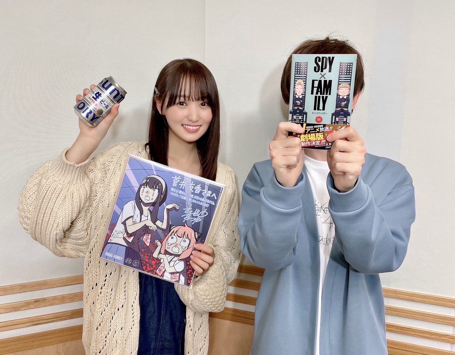 今日も推しとがんばりき 菅井友香 キーホルダー 缶バッジ 菅井友香 今日も推しとがんばりき 限定缶バッジキーホルダー