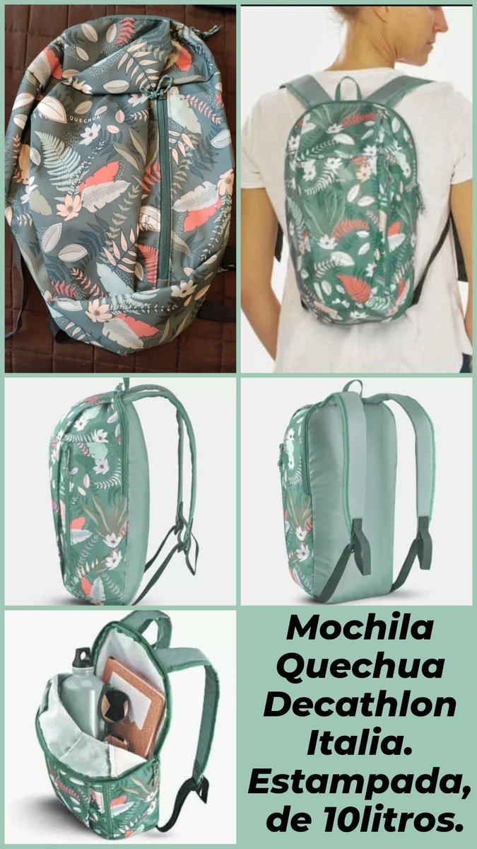 CeSe_Carp's tweet photo. Hola amig@s, tengo algunas cositas de #Decathlon Italia, todo a estrenar.
Marcas #Quechua y #Domyos Son prácticas, de buena calidad y a buenos precios.
Cualquier cosa me consultan por DM. 
Y si gustan dar RT, les agradezco 😊 

Pd, del modelo de la primer foto también hay lisas. https://t.co/6WrQprWXvL