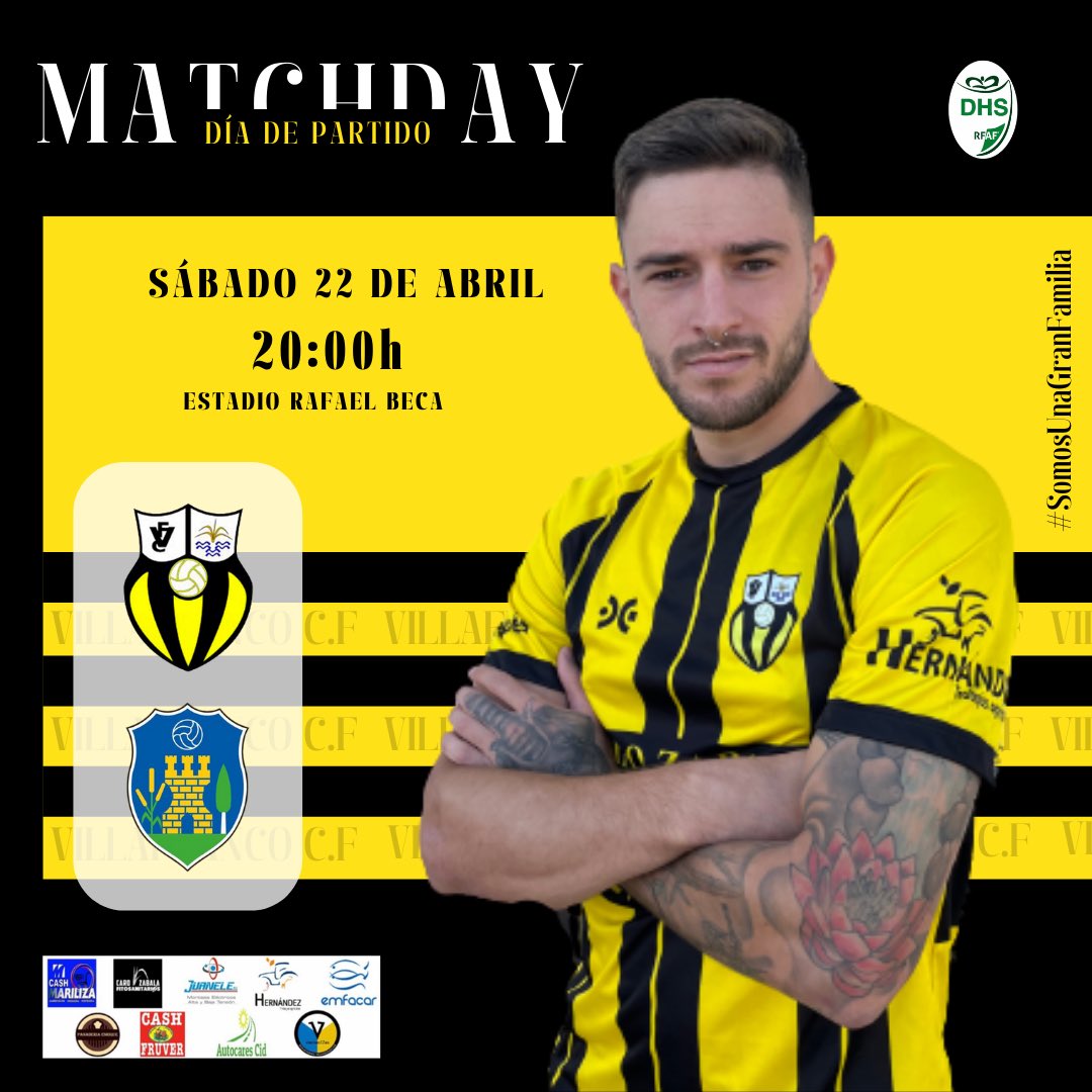 🤩 ¡Volvemos al templo!

¡Este sábado jugamos la primera de las 3 finales que nos quedan!

🎟️ ¡Cada socio podrá llevar 1 acompañante GRATIS! 😱

#SigamosHaciendoHistoria 
#SomosUnaGranFamilia 💛🖤